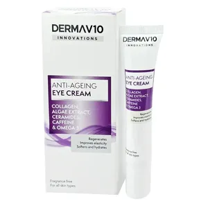 Derma V10 Innovations Anti Ageing Eye Cream, 15 ml