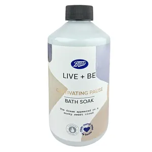 Boots Live + Be Captivating Pause Bath Soak 400ml