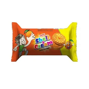 Dekko Shell & Cream Orange Biscuit 40g