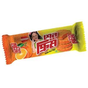 Dekko Shell & Cream Orange Biscuit 20g