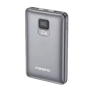 Foneng (PX125) 10000mAh 22.5W Fast Charging Portable Power Bank - (Gray)