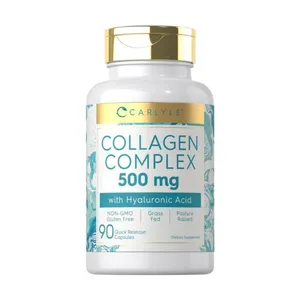 Carlyle Collagen Complex with Hyaluronic Acid 500mg - 90 Capsules