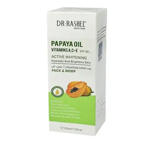 DR.Rashel Papaya Oil with Vitamins A, C & E Active Whitening Face & Body Cream SPF 50+++ – 210ml