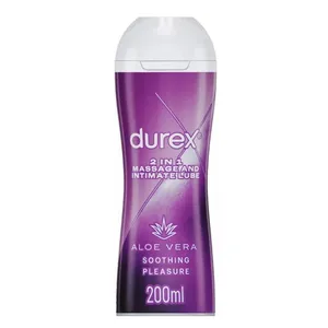 Durex 2 in 1 Massage and Intimate Lube Aloe Vera for Soothing Pleasure 200ml