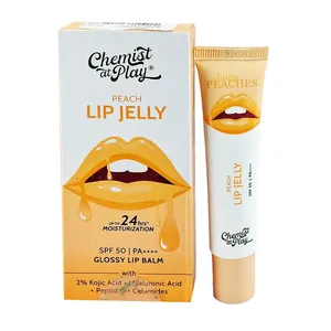 Chemist At Play Ceramides + 2% Kojic Acid Glossy Lip Balm (Peach) | SPF 50, PA++++ 10g