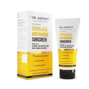 Dr. Sheth's Centella & Niacinamide Sunscreen SPF 50 PA+++ 50g