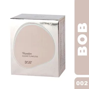 BOB Clear Compact Powder Refreshing Flawless Concealer Waterproof Oil-control 002-Perfect Matte Finish