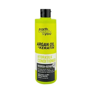 Earth Beauty & You Argan Oil + Keratin HydraSilk Conditioner (350 ml)