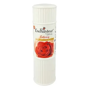 Enchanteur Perfumed Talc Enticing Powder 125 gm – 24H Long-Lasting Fragrance