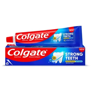 Colgate Dental Cream Anticavity Toothpaste Strong Teeth Calcium Boost with Arginine 190g