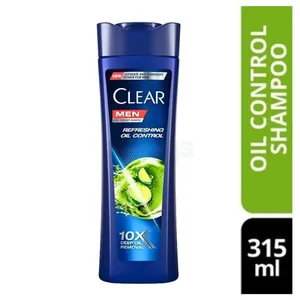 Clear Men Refreshing Oil Control Anti-Dandruff Shampoo 315ml