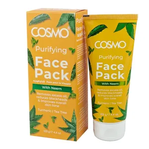 COSMO Purifying Face Pack with Neem, Turmeric & Tea Tree – 125 g