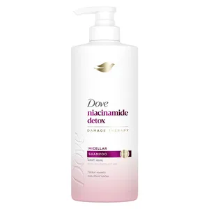 Dove Niacinamide Detox Damage Therapy Micellar Shampoo 380ml (Made in Thailand)
