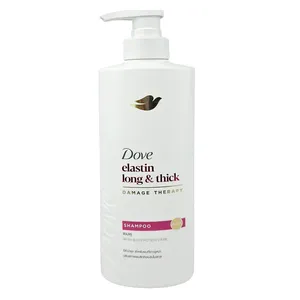 Dove Elastin Long & Thick Damage Therapy Shampoo with Bio-Protein Care 380ml (Made in Thailand)