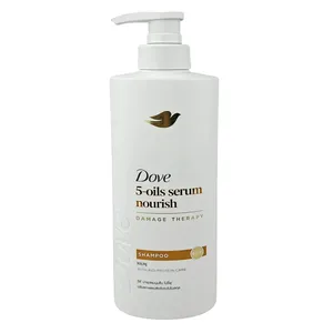 Dove 5-Oils Serum Nourish Damage Therapy Shampoo with Bio-Protein Care 380ml (Made in Thailand)