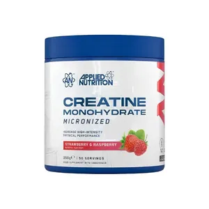 Applied Nutrition Creatine Monohydrate, Strawberry & Raspberry, 50 Serving
