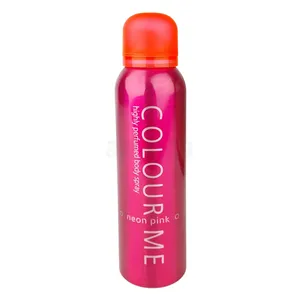Colour Me Neon Pink Body Spray for Women – Highly Perfumed, Long-Lasting Fragrance 150ml