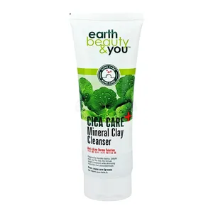 Earth Beauty & You Cica Care Mineral Clay Cleanser – Anti-Acne & Oil Control Face Wash (100ml)