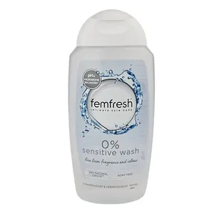 Femfresh Intimate Skin Care Sensitive 0% Intimate Wash - 250ml (Made in UK)