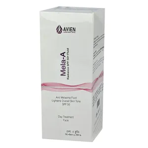 Mela-A Radiance SPF 50+ Fluid – Anti-Melasma & Skin Brightening, 50ml