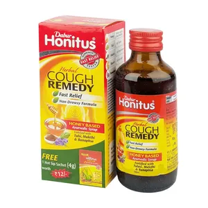 Dabur Honitus Herbal Cough Remedy Syrup – 100 ml