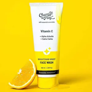 Chemist At Play Vitamin C Brightening Boost Face Wash- 100ml