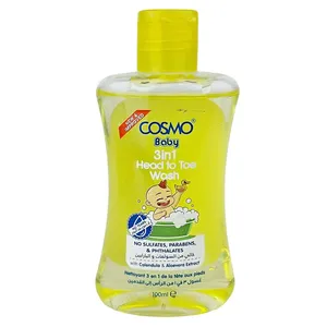Cosmo 3-in-1 Baby Wash – Head to Toe for Sensitive Skin, 100ml – (Made in Dubai)
