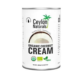 Ceylon Naturals Organic Coconut Cream 400ml
