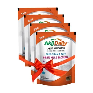Buy 3 Akij Daily Deep Clean and Safe Liquid Hand Wash Refill 170ml & Get 1 Free