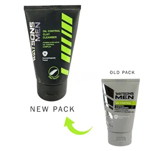 Watsons Men Oil Control Charcoal Clay Cleanser 100g (Made in Thailand)