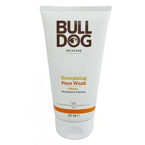 Bulldog Energising Face Wash with Maize for Men, Daily Deep Cleanser for Oily Skin, 150ml (UK)