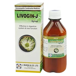 Livogin-J 200ml – Digestive System & Liver Function Support Syrup