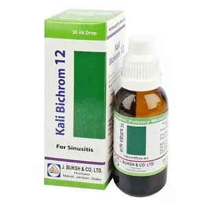 Kali Bichrom 12 30ml For Sinusitis (J. Buksh & Co. Ltd.)