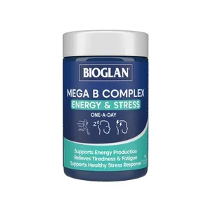 Bioglan Mega B Complex Energy & Stress 90 Tablets