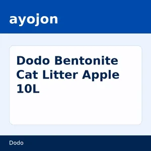 Dodo Bentonite Cat Litter Apple 10L