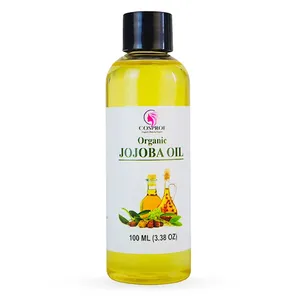 COSPROF Organic Jojoba Oil 100ml – 100% Pure & Natural Hair & Skin Care Oil