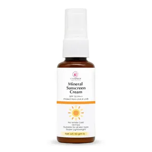COSPROF Mineral Sunscreen Cream SPF 50 PA++ 50g – UVA & UVB Protection with Moisturizer