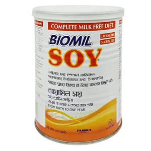 Biomil Soy Protein Infant Formula – Complete Milk-Free Nutrition for 0–12 Months, 400g Tin