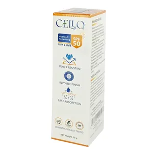 CELLQ Vitamin C Refreshing Sunscreen SPF 50 UVA & UVB Invisible Finish 30g