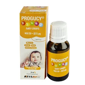 Progucy D3 + K2 Baby Drops (400 IU + 12.5 µg) – 10ml