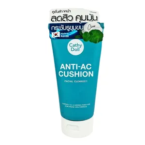 Cathy Doll Anti-Acne (AC) Cushion Facial Foam Cleanser 120ml – Acne Care & Oil Control ( Made in Korea)