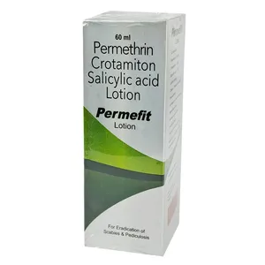 Permefit (Permethrin, Crotamiton & Salicylic Acid) Lotion – 60ml
