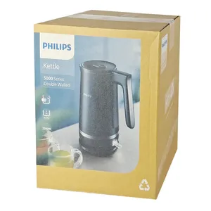 Philips HD9395/90 Double-Walled Electric Kettle Series 5000 – 2200W, 1.7L with Auto Shut-Off Feature