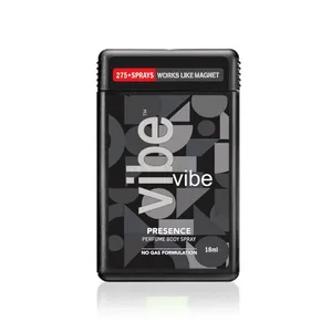 Vibe Presence Pocket Perfume Body Spray for Men – 18ml