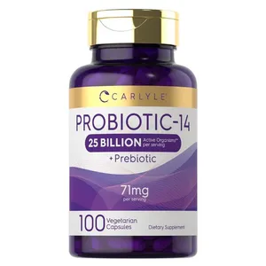 Carlyle Probiotic-14 - 25 Billion CFU - 71mg - 100 Vegetarian Capsules