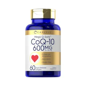 Carlyle CoQ-10 Mega Q-Sorb - 600mg - 60 Quick Release Softgels