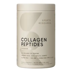 Sports Research Collagen Peptides - Unflavored Powder 454g