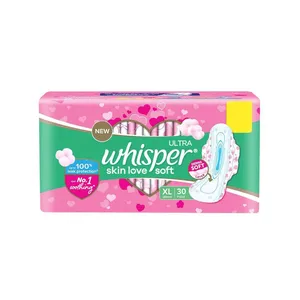 Whisper Ultra Skin Love Soft Sanitary Pads XL 30pads