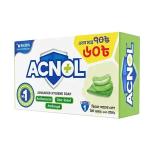 ACNOL Advanced Hygiene Soap (Real Aloe) 100gm