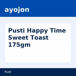 Pusti Happy Time Sweet Toast 175gm